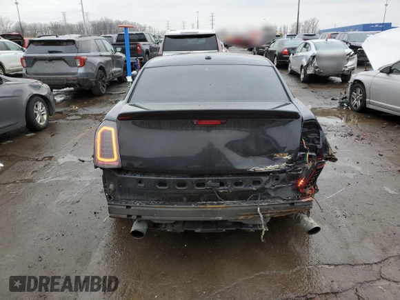 2012 Chrysler 300 SRT8 with VIN 2C3CCAFJ0CH801090, listed as a Copart auction lot 86537394 with 126,439 mi miles and Clean Title. Bid and sale history available at carsss.com. Image 6.