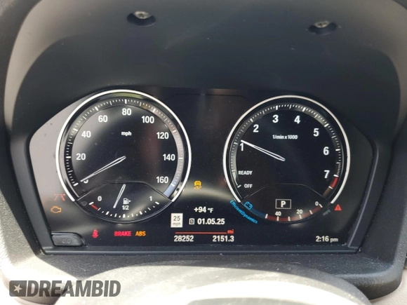 2021 BMW X1 sDrive28i z VIN WBXJG7C06M5S00879, wystawiony jako Copart lot #55572445 z przebiegiem 28 252 mil mil oraz Tytuł czysty. Historia ofert i sprzedaży dostępna na DreamBid. Obrazek 9.