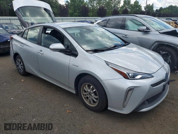 2020 Toyota Prius LE with VIN JTDL9RFU0L3014503, listed as a Copart auction lot 62886205 with 195,203 mi miles and Salvage title. Bid and sale history available at DreamBid. Image 4.