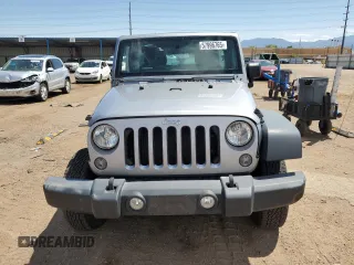 2016 Jeep Wrangler Unlimited Freedom with VIN 1C4BJWDG7GL117972, listed as a Copart auction lot 57996765 with 56,713 mi miles and Salvage title. Bid and sale history available at DreamBid. Image 5.