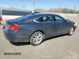 2018 Chevrolet Impala LT with VIN 2G1105S32J9145436, listed as a Copart auction lot 52576065 with 78,112 mi miles and Salvage Title. Bid and sale history available at DreamBid. Image 3.