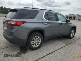 2020 Chevrolet Traverse LT Cloth with VIN 1GNEVGKW7LJ138528, listed as a Copart auction lot 60465095 with 84,996 mi miles and Clean title. Bid and sale history available at DreamBid. Image 3.