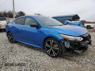 2021 Nissan Sentra SR with VIN 3N1AB8DV5MY268169, listed as a Copart auction lot 84290154 with 41,119 mi miles and Salvage Title. Bid and sale history available at DreamBid. Image 4.