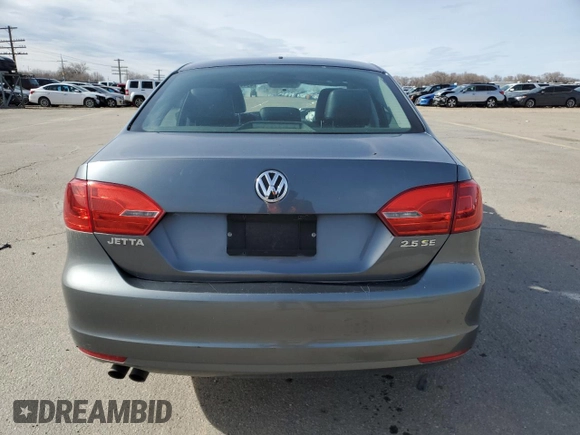 2013 Volkswagen Jetta Sedan SE with VIN 3VWDP7AJ7DM439967, listed as a Copart auction lot 49441195 with 113,352 mi miles and Salvage Title. Bid and sale history available at carsss.com. Image 6.