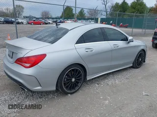 2015 Mercedes-Benz CLA 250 with VIN WDDSJ4GB0FN180649, listed as a IAAI auction lot 41886351 with 160,262 mi miles and . Bid and sale history available at DreamBid. Image 4.