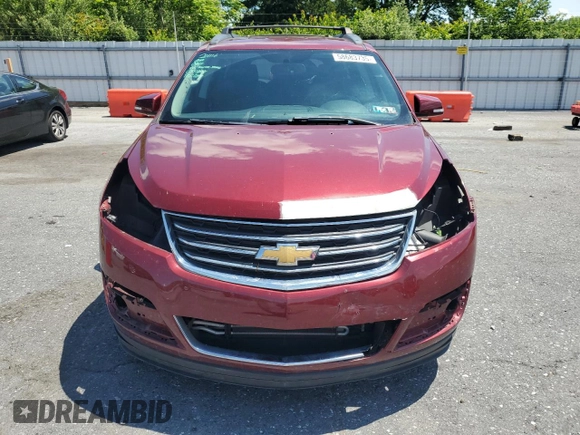 2015 Chevrolet Traverse LT with VIN 1GNKVGKD6FJ319271, listed as a Copart auction lot 58683735 with 106,573 mi miles and Salvage title. Bid and sale history available at DreamBid. Image 5.