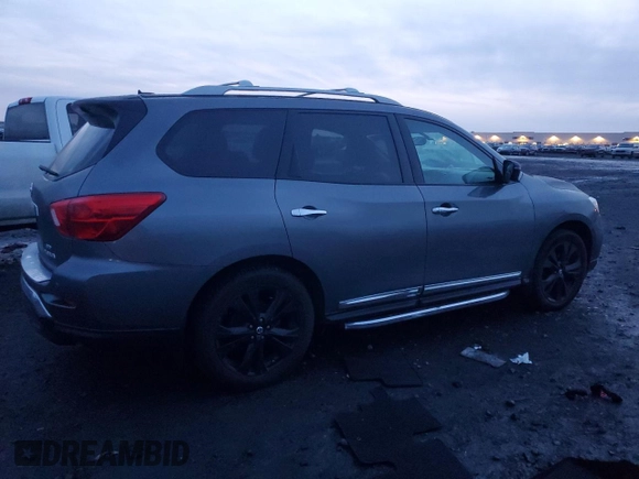 2017 Nissan Pathfinder SL with VIN 5N1DR2MM6HC658847, listed as a Copart auction lot 85278744 with 78,875 mi miles and Clean title. Bid and sale history available at DreamBid. Image 3.