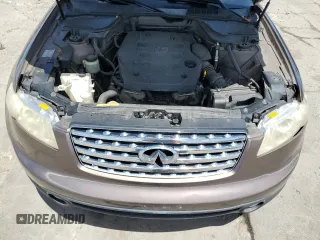 2004 Infiniti FX35 with VIN JNRAS08WX4X225689, listed as a Copart auction lot 56249284 with 175,719 mi miles and Salvage Title. Bid and sale history available at carsss.com. Image 12.