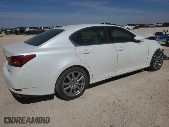 2014 Lexus GS 350 with VIN JTHBE1BL7E5041094, listed as a Copart auction lot 46121385 with 134,521 mi miles and Salvage Title. Bid and sale history available at DreamBid. Image 3.