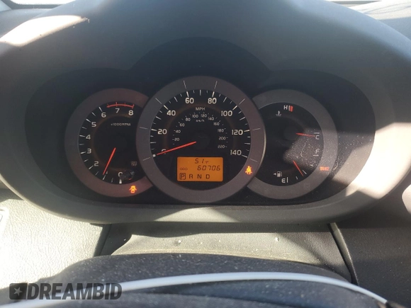 2010 Toyota RAV4 Sport with VIN 2T3RF4DV6AW075575, listed as a Copart auction lot 47207305 with 60,706 mi miles and Salvage title. Bid and sale history available at DreamBid. Image 9.