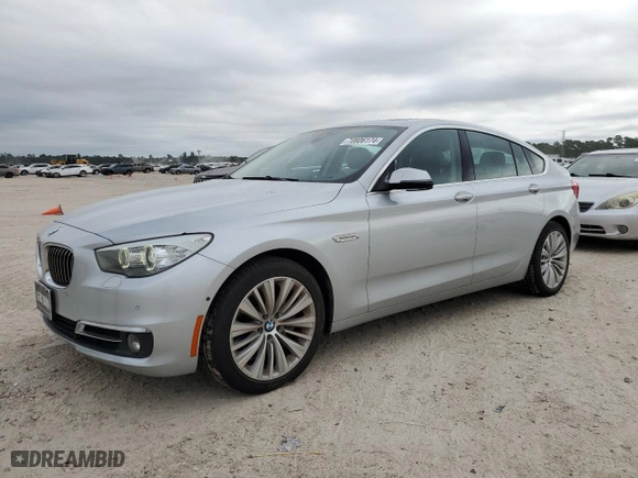 2015 BMW 5 Series Gran Turismo 535i with VIN WBA5M2C59FGH99130, listed as a Copart auction lot 70806174 with 95,041 mi miles and Clean Title. Bid and sale history available at carsss.com. Image 1.