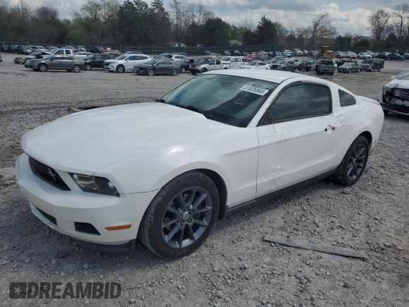 2011 Ford Mustang V6 with VIN 1ZVBP8AM0B5121747, listed as a Copart auction lot 51625565 with 113,654 mi miles and Salvage Title. Bid and sale history available at carsss.com. Image 1.