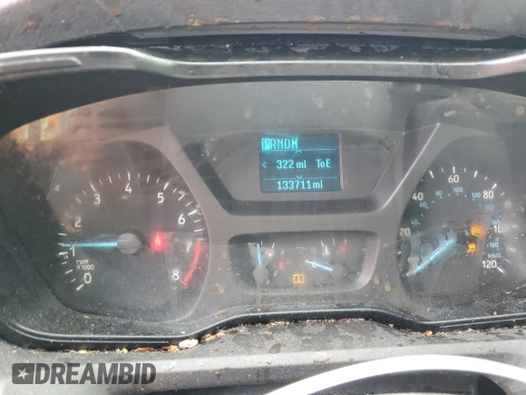 2015 Ford Transit XL with VIN 1FBZX2ZM7FKA38833, listed as a Copart auction lot 55867315 with 133,711 mi miles and Salvage Title. Bid and sale history available at DreamBid. Image 9.