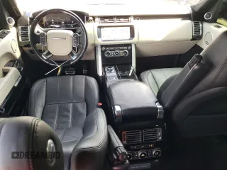 2017 Land Rover Range Rover z VIN SALGS2FE2HA369920, wystawiony jako Copart lot #58393675 z przebiegiem 147 158 mil mil oraz Czysty tytuł • Clean title. Historia ofert i sprzedaży dostępna na DreamBid. Obrazek 8.