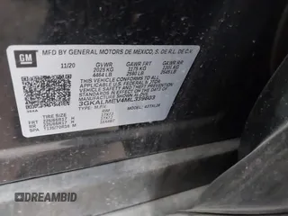 2021 GMC Terrain SLE с VIN 3GKALMEV4ML339803, выставлен на аукционе IAAI как лот 42197059 с пробегом 70 927 миль миль и . История ставок и продаж доступна на DreamBid. Изображение 9.