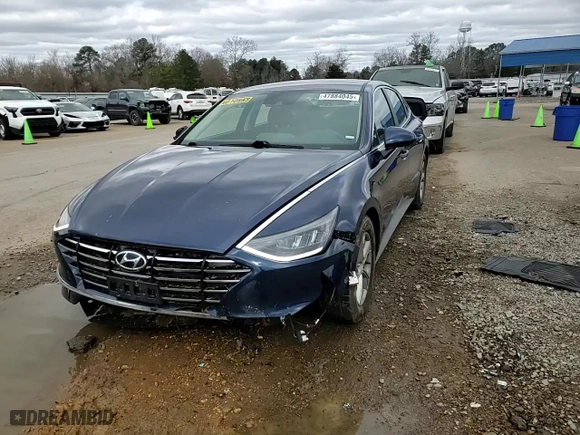 2021 Hyundai Sonata SE with VIN 5NPEG4JA7MH070460, listed as a Copart auction lot 47884045 with 82,088 mi miles and Salvage Title. Bid and sale history available at carsss.com. Image 11.