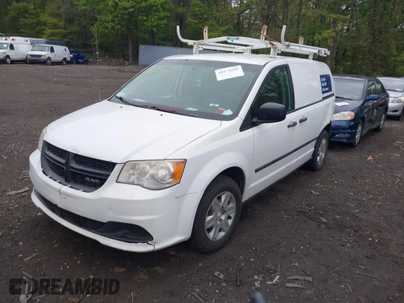 2013 Ram Cargo Van Tradesman with VIN 2C4JRGAG4DR813304, listed as a IAAI auction lot 42174186 with 150,280 mi miles and . Bid and sale history available at DreamBid. Image 2.