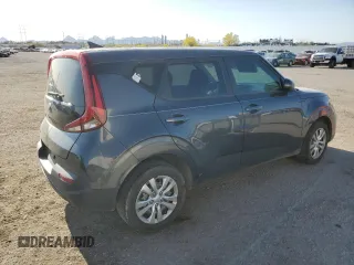 2021 Kia Soul S with VIN KNDJ23AU7M7760635, listed as a Copart auction lot 52636805 with 79,913 mi miles and Salvage Title. Bid and sale history available at DreamBid. Image 3.