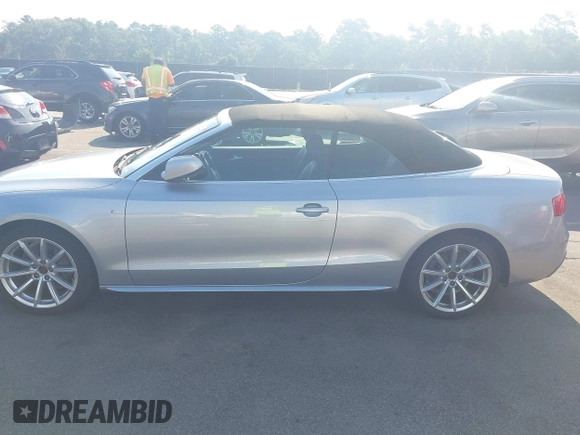 2016 Audi A5 Premium with VIN WAUD2AFHXGN005246, listed as a IAAI auction lot 42595647 with 56,602 mi miles and . Bid and sale history available at DreamBid. Image 15.