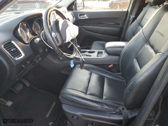 2012 Dodge Durango Citadel with VIN 1C4RDJEG7CC100137, listed as a Copart auction lot 45295485 with 175,816 mi miles and Salvage Title. Bid and sale history available at carsss.com. Image 7.