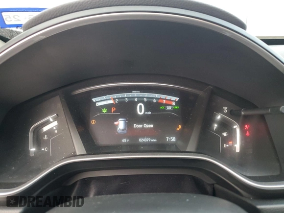 2021 Honda CR-V Touring with VIN 2HKRW1H95MH419016, listed as a Copart auction lot 85582704 with 24,079 mi miles and Salvage Title. Bid and sale history available at carsss.com. Image 9.