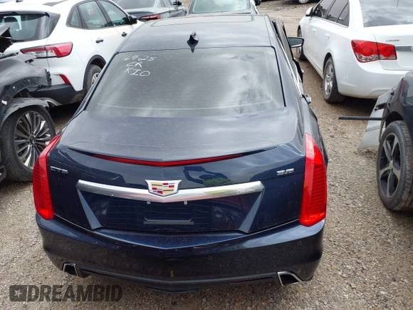 2019 Cadillac CTS Sedan Luxury RWD with VIN 1G6AR5SS7K0102603, listed as a IAAI auction lot 41379611 with 21,651 mi miles. Bid and sale history available at carsss.com. Image 16.
