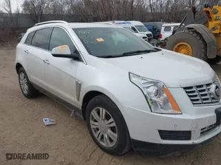 2014 Cadillac SRX Luxury Collection with VIN 3GYFNEE35ES681424, listed as a IAAI auction lot 41854969 with 135,163 mi miles. Bid and sale history available at carsss.com. Image 1.