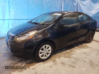 2013 Kia Rio LX with VIN KNADM4A31D6127488, listed as a Copart auction lot 51660205 with 77,357 mi miles and Salvage Title. Bid and sale history available at carsss.com. Image 1.