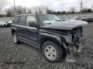 2013 Jeep Patriot Sport with VIN 1C4NJPBA1DD187006, listed as a Copart auction lot 43280415 with Not Provided miles and Salvage Title. Bid and sale history available at carsss.com. Image 4.