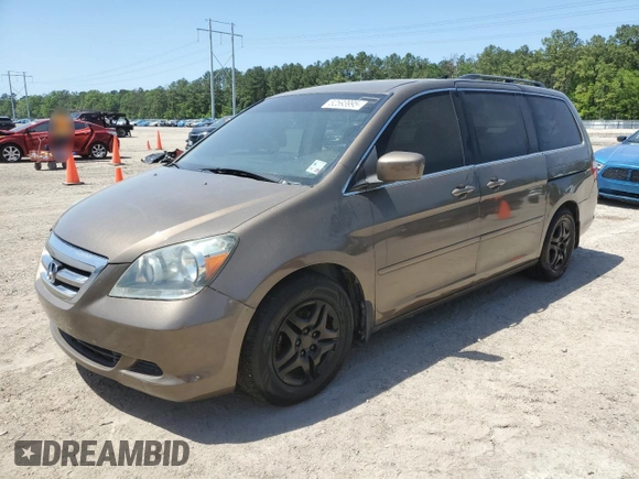2006 Honda Odyssey EX with VIN 5FNRL384X6B459165, listed as a Copart auction lot 52593995 with 225,978 mi miles and Clean Title. Bid and sale history available at carsss.com. Image 1.
