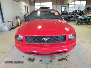 2007 Ford Mustang Deluxe with VIN 1ZVFT84NX75329658, listed as a Copart auction lot 60537385 with Not provided miles and Salvage title. Bid and sale history available at DreamBid. Image 5.