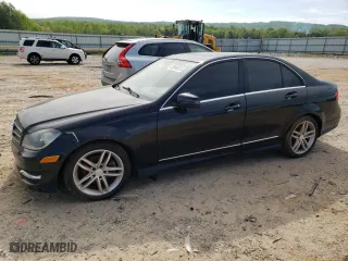 2012 Mercedes-Benz C-Class C 250 Sport with VIN WDDGF4HB0CR213126, listed as a Copart auction lot 53844075 with 109,584 mi miles and Clean Title. Bid and sale history available at carsss.com. Image 1.