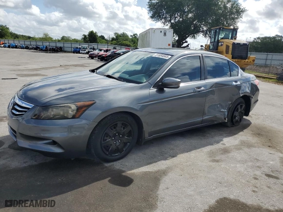 2011 Honda Accord Sdn LX with VIN 1HGCP2F36BA073703, listed as a Copart auction lot 51694665 with 202,120 mi miles and Salvage Title. Bid and sale history available at carsss.com. Image 1.