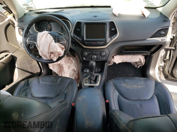 2016 Jeep Cherokee Limited z VIN 1C4PJMDB0GW112352, wystawiony jako Copart lot #52703043 z przebiegiem 60 642 mil mil oraz Szkoda całkowita • Salvage title. Historia ofert i sprzedaży dostępna na DreamBid. Obrazek 8.
