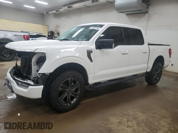 2022 Ford F-150 XL with VIN 1FTFW1E57NKE69195, listed as a Copart auction lot 51663765 with 44,903 mi miles and Non Repairable. Bid and sale history available at DreamBid. Image 1.