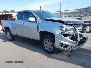 2015 Chevrolet Colorado 2WD LT with VIN 1GCHSBEA6F1258486, listed as a IAAI auction lot 41820656 with 82,155 mi miles and . Bid and sale history available at DreamBid. Image 1.