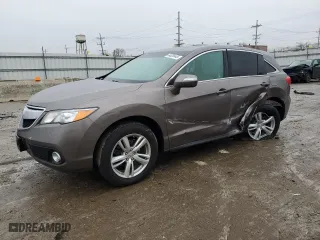 2013 Acura RDX Tech Pkg with VIN 5J8TB4H52DL022909, listed as a Copart auction lot 44026445 with 53,260 mi miles and Salvage Title. Bid and sale history available at carsss.com. Image 1.