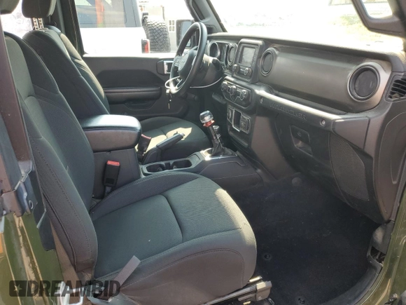 2021 Jeep Wrangler Sport с VIN 1C4GJXAG9MW557699, выставлен на аукционе Copart как лот 59776105 с пробегом 71 754 миль миль и На запчасти • Non repairable. История ставок и продаж доступна на DreamBid. Изображение 8.