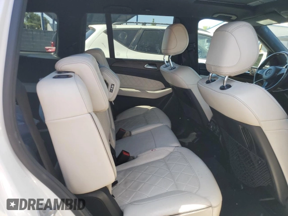 2017 Mercedes-Benz GLS 450 z VIN 4JGDF6EE8HA784128, wystawiony jako Copart lot #59147515 z przebiegiem 119 289 mil mil oraz Szkoda całkowita • Salvage title. Historia ofert i sprzedaży dostępna na DreamBid. Obrazek 11.