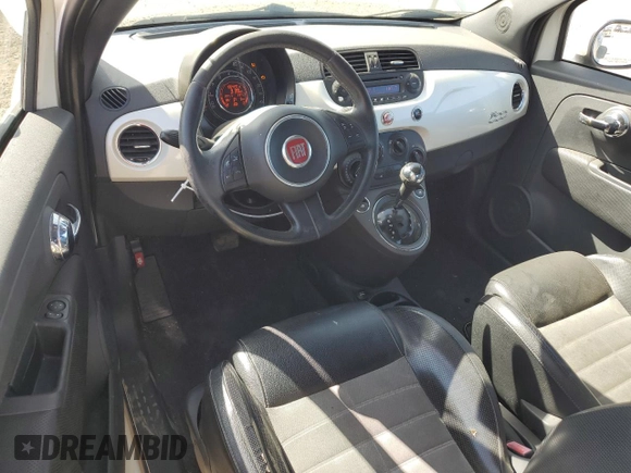 2013 FIAT 500 Sport with VIN 3C3CFFBR4DT624388, listed as a Copart auction lot 52713795 with 106,420 mi miles and Clean Title. Bid and sale history available at carsss.com. Image 8.