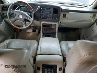 2005 Cadillac Escalade with VIN 1GYEK63NX5R161446, listed as a Copart auction lot 53835595 with 338,356 mi miles and Salvage title. Bid and sale history available at DreamBid. Image 8.