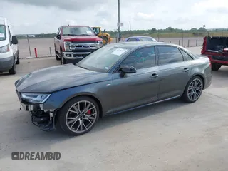 2019 Audi A4 Premium Plus z VIN WAUENAF41KN016542, wystawiony jako IAAI lot #42176172 z przebiegiem 87 233 mil mil oraz . Historia ofert i sprzedaży dostępna na DreamBid. Obrazek 18.