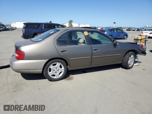 2000 Nissan Altima GXE with VIN 1N4DL01A5YC215678, listed as a Copart auction lot 51619525 with 0 mi miles and Salvage Title. Bid and sale history available at carsss.com. Image 3.
