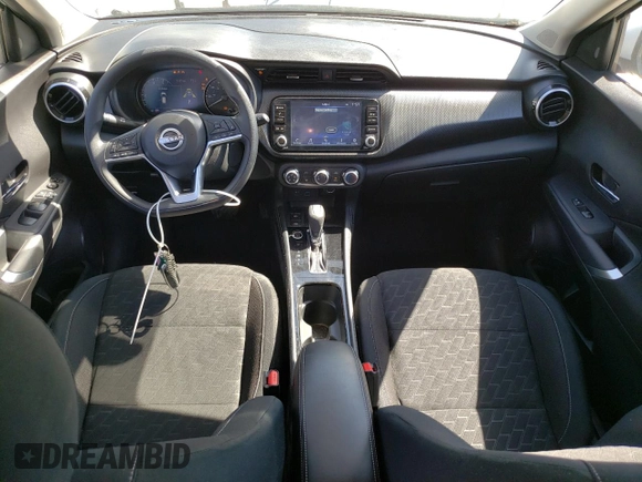 2024 Nissan Kicks SV with VIN 3N1CP5CV4RL473237, listed as a Copart auction lot 49705405 with 19,768 mi miles and Salvage Title. Bid and sale history available at DreamBid. Image 8.