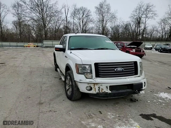 2011 Ford F-150 XL with VIN 1FTFX1EF4BFD25825, listed as a Copart auction lot 45791375 with 197,624 mi miles and Salvage Title. Bid and sale history available at carsss.com. Image 10.