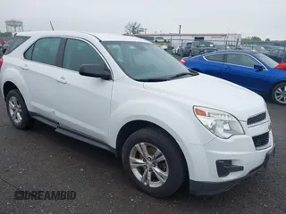 2014 Chevrolet Equinox LS z VIN 2GNALAEK6E6343445, wystawiony jako IAAI lot #42250541 z przebiegiem 187 422 mil mil oraz . Historia ofert i sprzedaży dostępna na DreamBid. Obrazek 1.