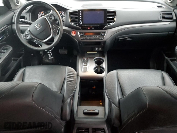 2022 Honda Ridgeline RTL-E with VIN 5FPYK3F73NB003767, listed as a Copart auction lot 44217335 with 40,039 mi miles and Salvage Title. Bid and sale history available at DreamBid. Image 8.