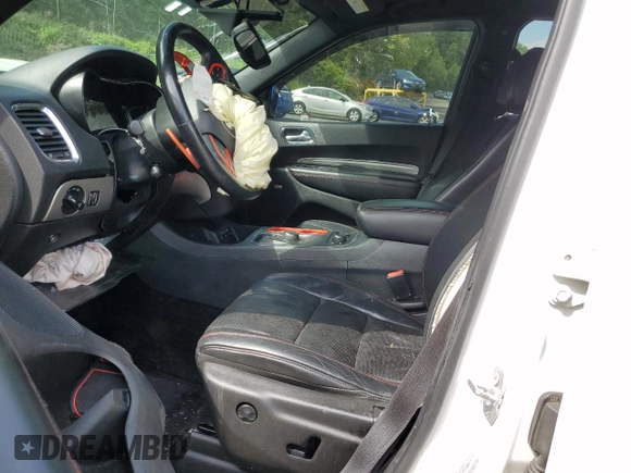 2017 Dodge Durango R/T with VIN 1C4SDJCTXHC606540, listed as a Copart auction lot 57125365 with 141,591 mi miles and Salvage title. Bid and sale history available at DreamBid. Image 7.