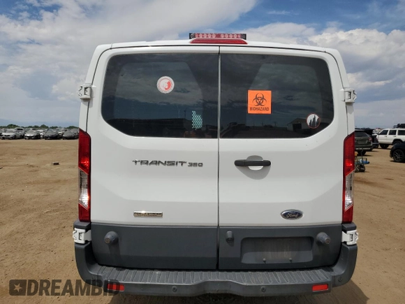 2017 Ford Transit with VIN 1FTBW2YV6HKB42517, listed as a Copart auction lot 63302944 with Not Provided miles and Salvage Title. Bid and sale history available at DreamBid. Image 6.