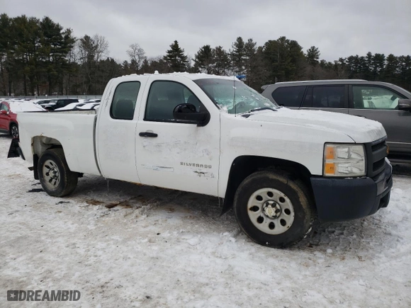 2012 Chevrolet Silverado 1500 Work Truck with VIN 1GCRCPEX1CZ195233, listed as a Copart auction lot 44452085 with 187,518 mi miles and Non Repairable. Bid and sale history available at carsss.com. Image 4.